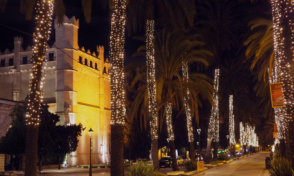 EN Pabisa Hotels Mallorca Christmas Lights