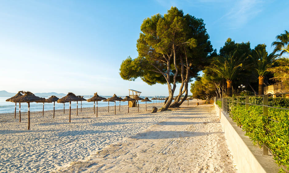 playa alcudia best family beaches mallorca pabisa hotels playa de palma