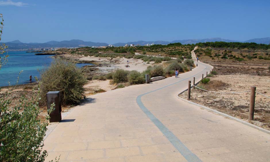 hiking routes near Palma Playa de Palma Pabisa Hotels Mallorca