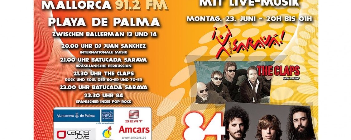 La mejor bienvenida al verano es celebrar un concierto en la Playa de Palma