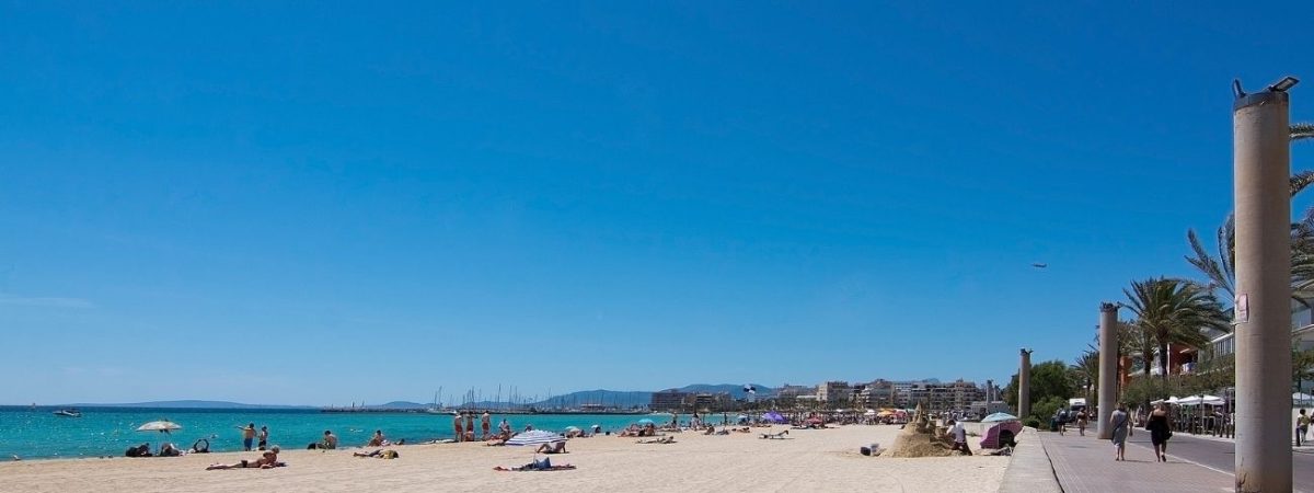 Playa de Palma en octubre