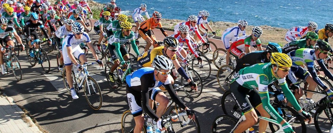 Start des XXIV. Radrennens Playa de Palma Challenge Ciclista Mallorca